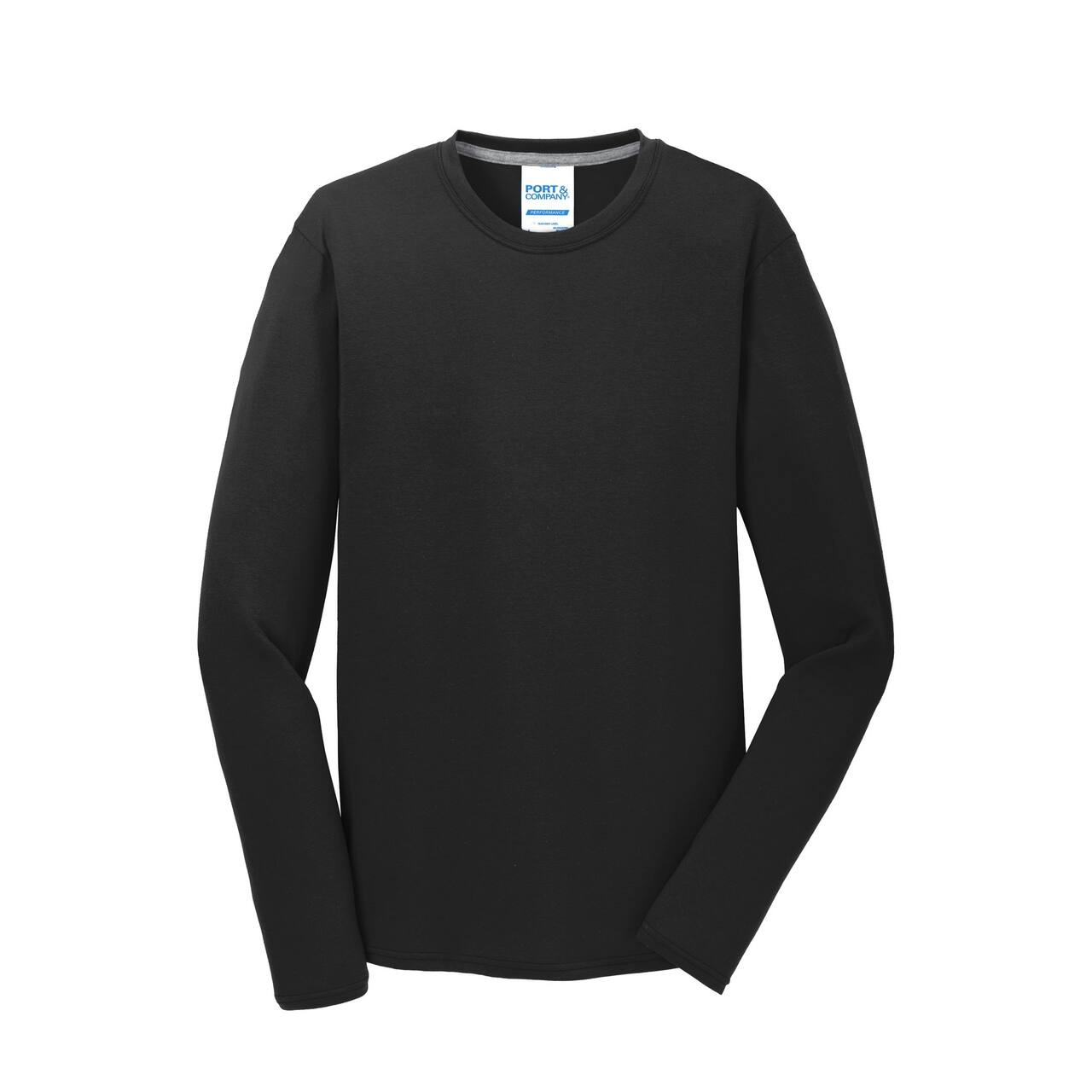 Port & Company® Long Sleeve Performance Blend T-Shirt